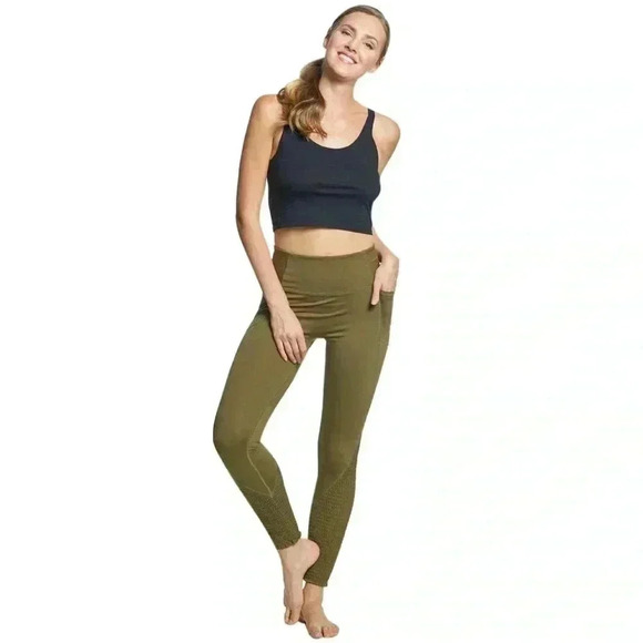 Free People Time Is Now Smocked Leggings - Picture 4 of 8